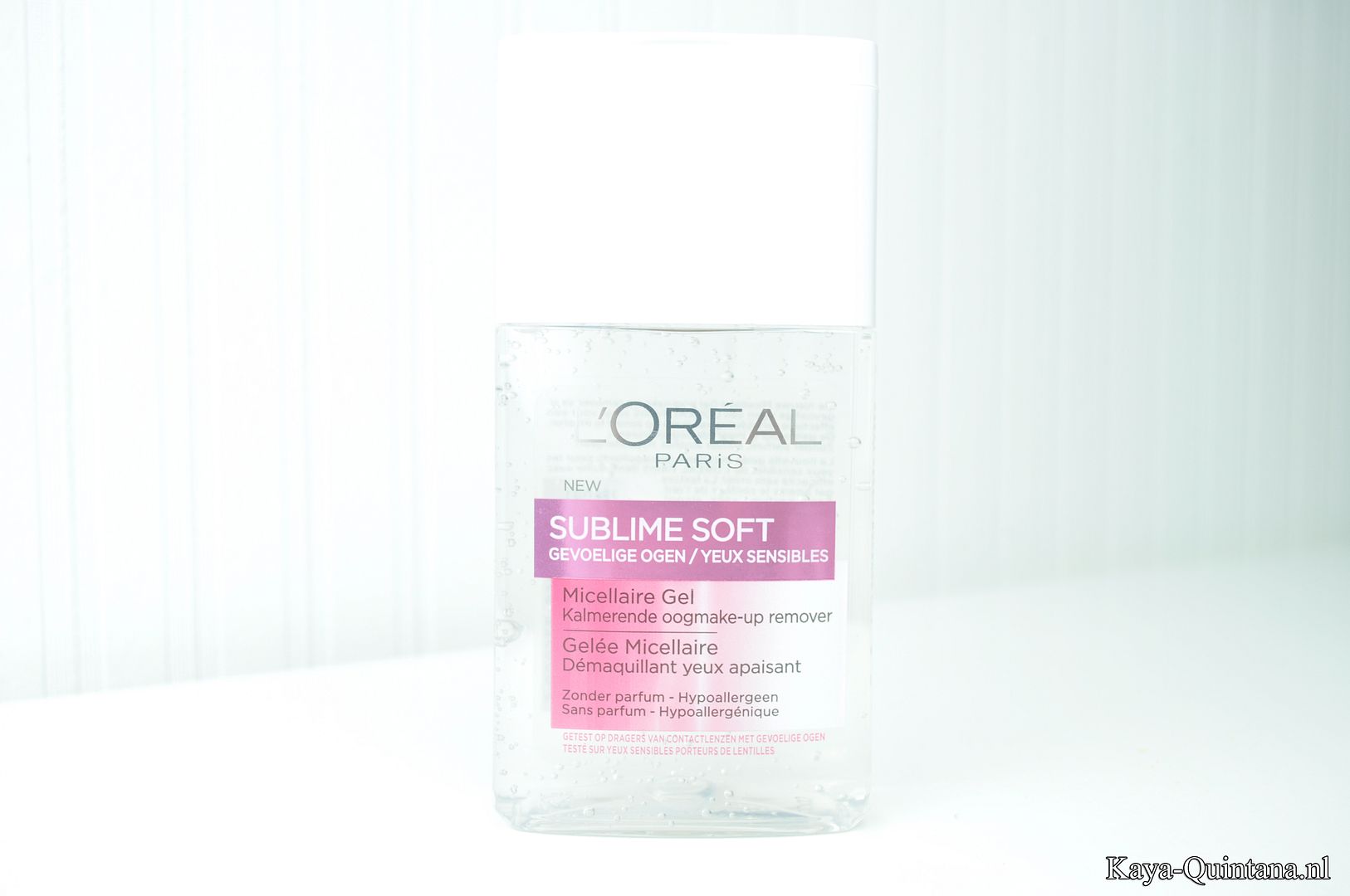 Sublime soft, micellaire oogmakeup remover van L